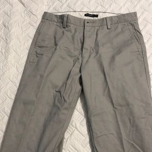 Dockers slim fit khakis (grey)